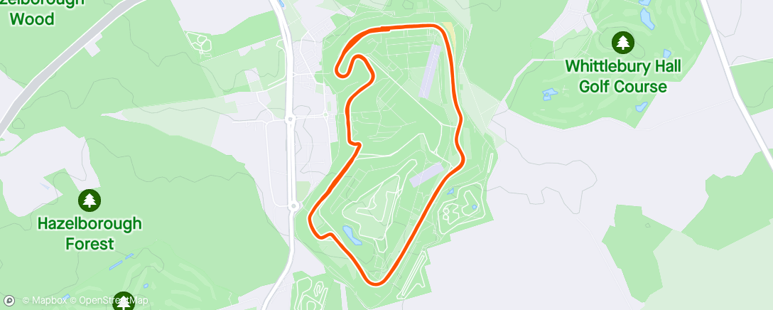 Mapa de la actividad (Silverstone 10k 🏎️)