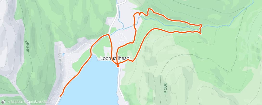 Карта физической активности (Lunch Hike)