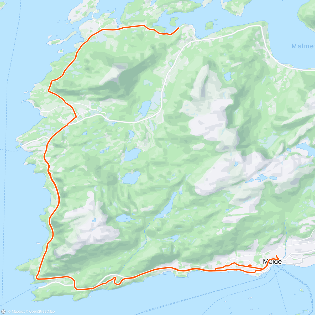 Map of the activity, Skravlesykkeltur med Hanne 🚴🏻‍♀️😀