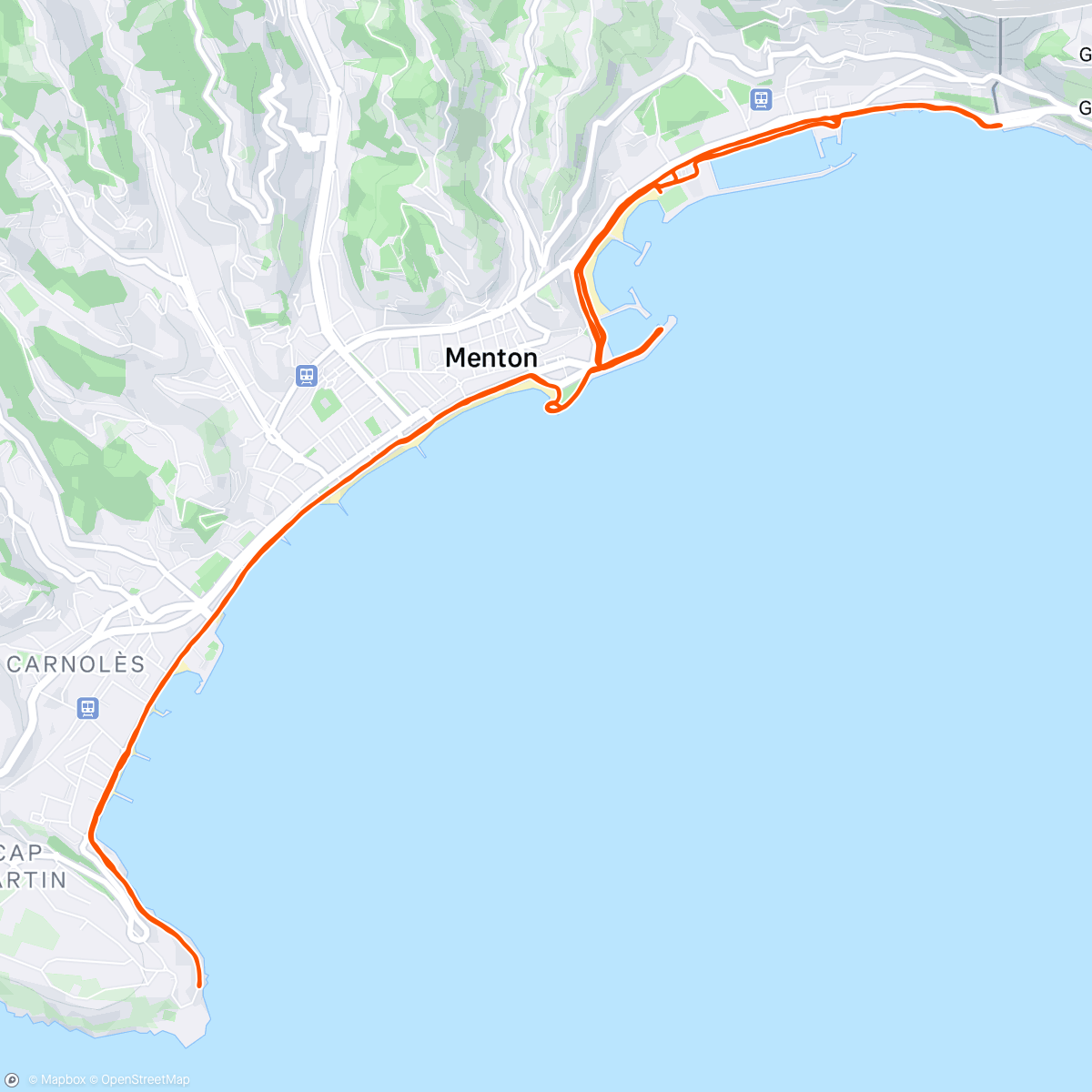 Map of the activity, 30 KM RUN in 2h:15’:48” - Pace of 4’:31”/km ❤️ MY NEXT MARATHON? Try to guess it 🤔 Day 14/84 MARATHON TRAINING 👍