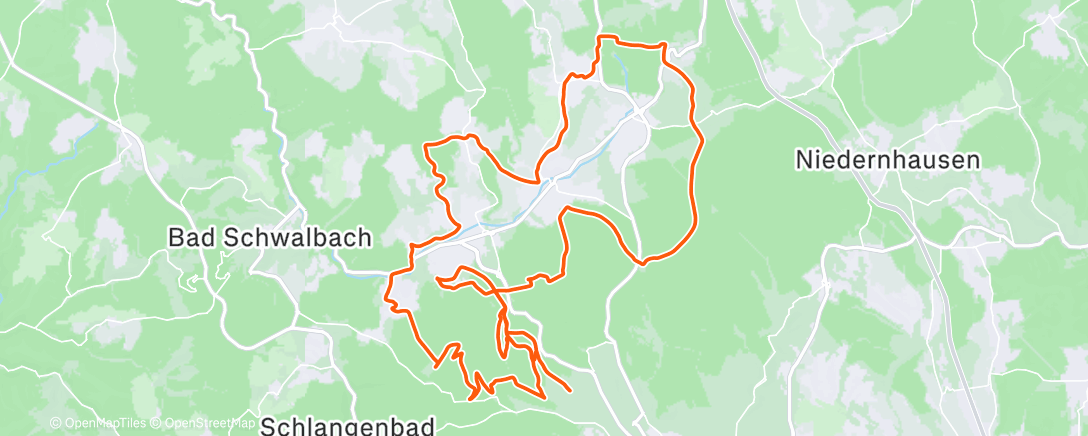 Map of the activity, Morning Gravel Ride