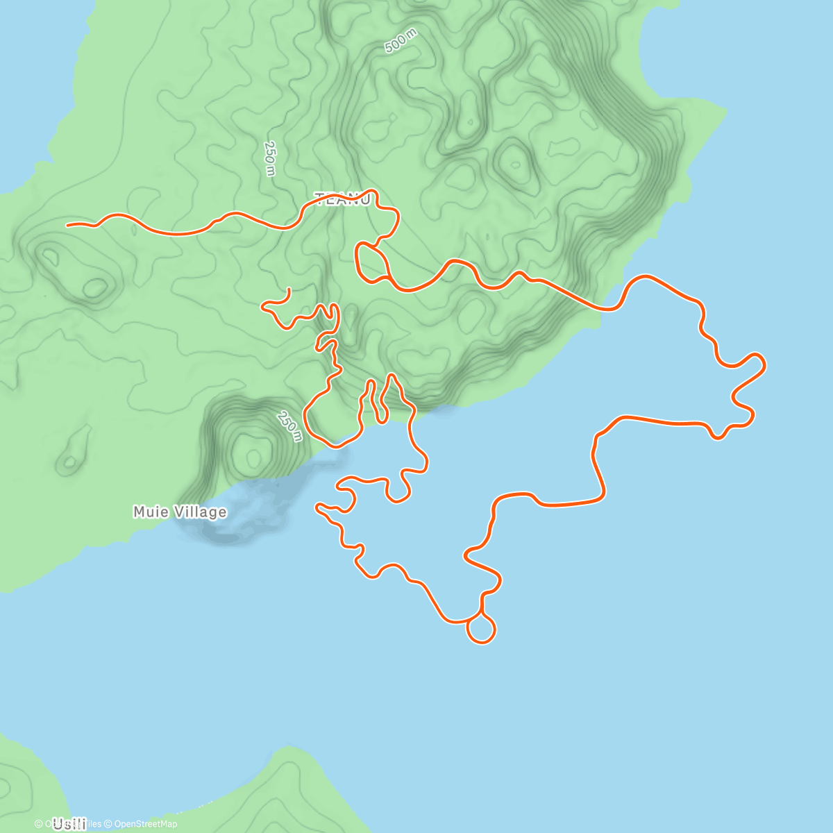Карта физической активности (Zwift - Zwift Camp: Inside Out | The Endurance Groove on Flat Out Fast in Watopia)