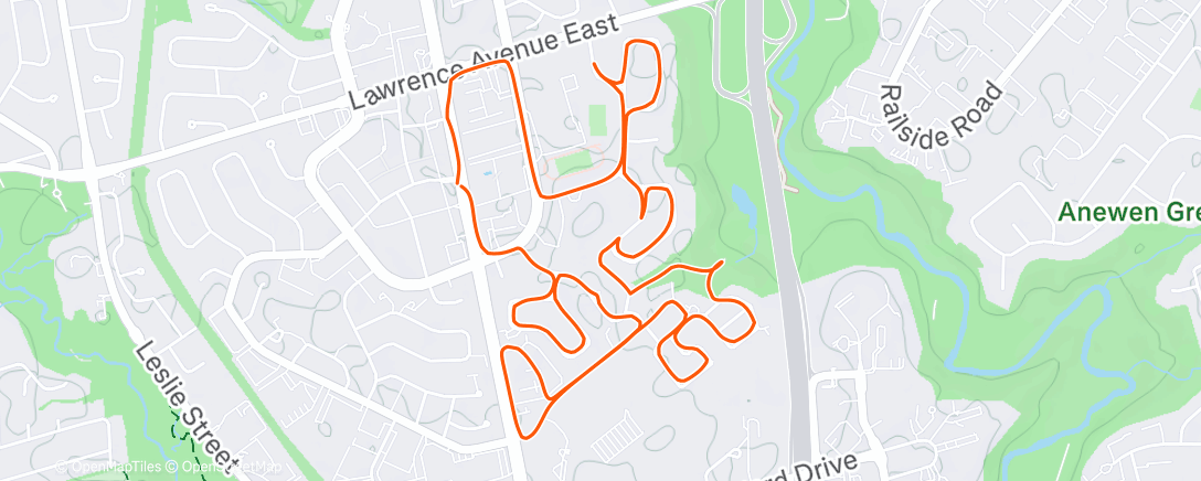 Map of the activity, Easy Days Easy