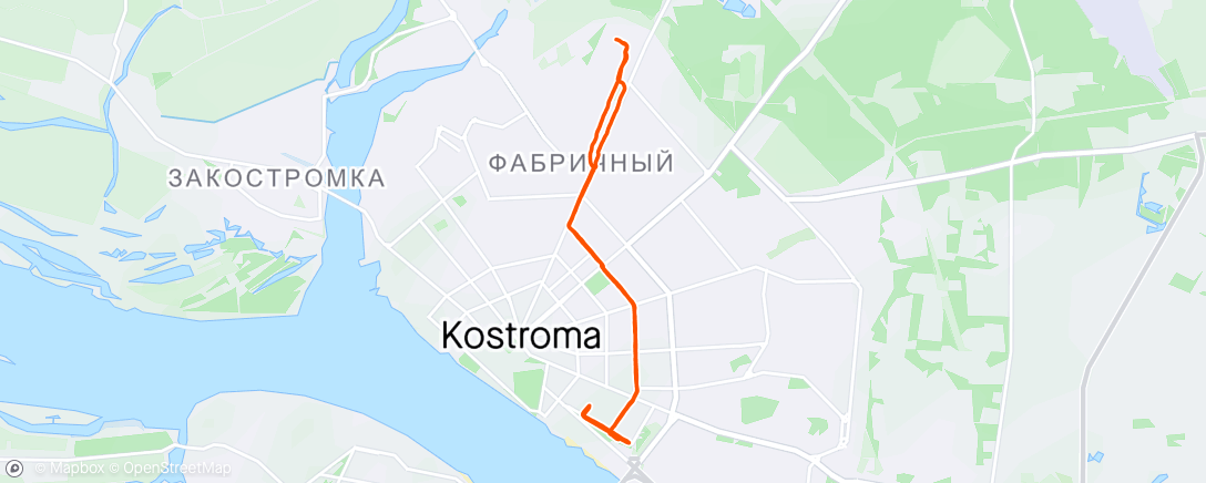 Map of the activity, Отрезки 10-400/200 📐🏃‍♀️
