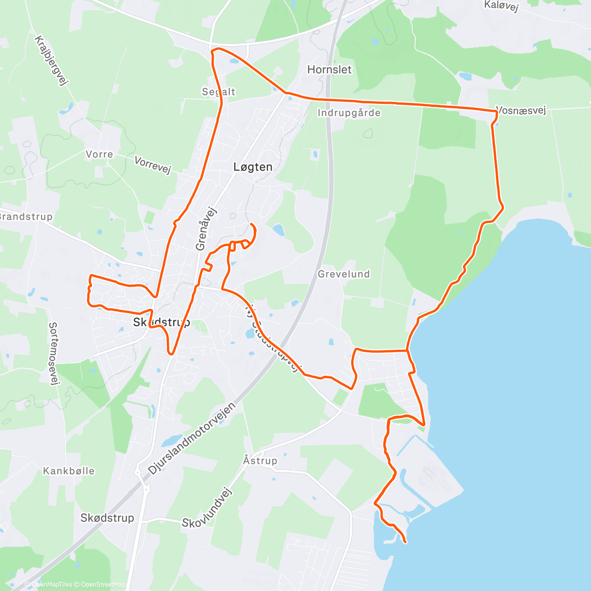 Map of the activity, Christmas day half with Jacob 🏃🏼‍♂️🏃🏼‍♂️