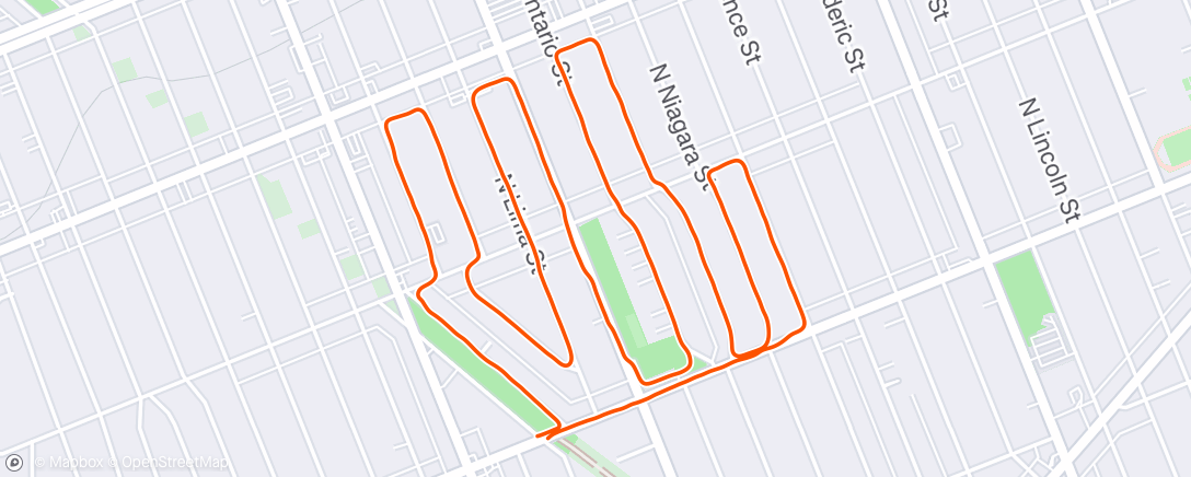 Map of the activity, Quick Recovery