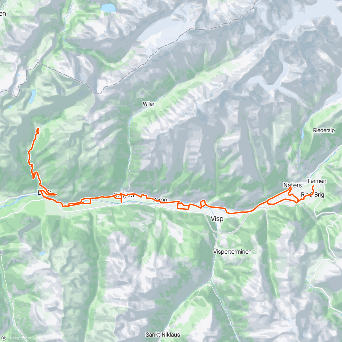 Mapa da atividade, Morgen Training mit dem Föhn