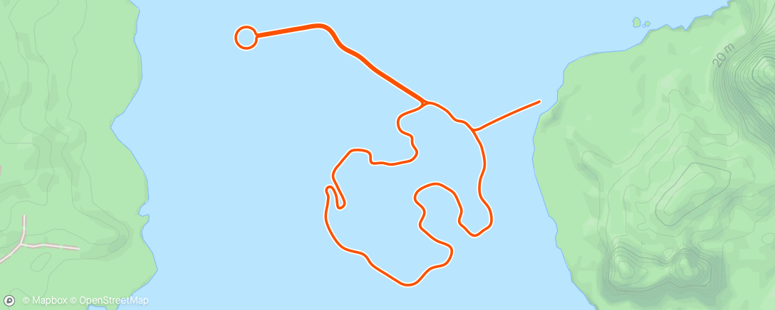 Map of the activity, Zwift - Climb Portal - Volcano in Watopia