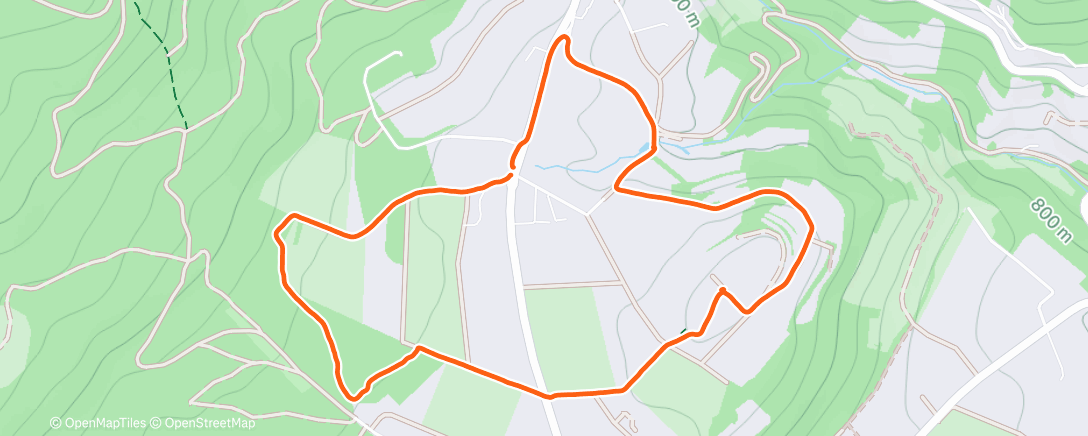 Map of the activity, Course en bonne compagnie 👌