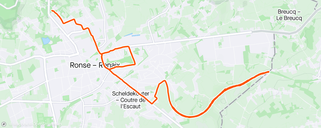 「Lange duurloop」活動的地圖