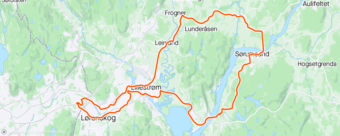 Mapa da atividade, Sørumsand med Emrah🤩