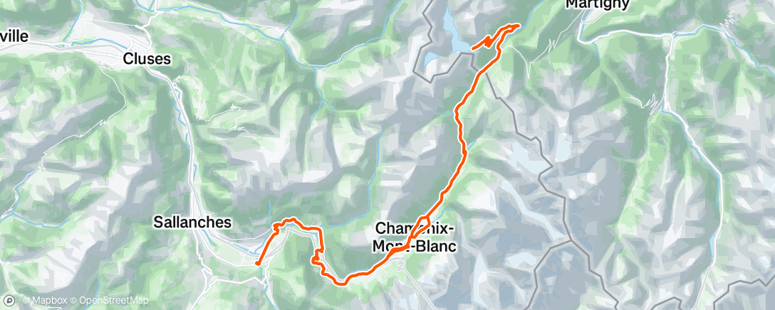 Map of the activity, QG25 - Dan7 - Emosson i oblak s točnom adresom