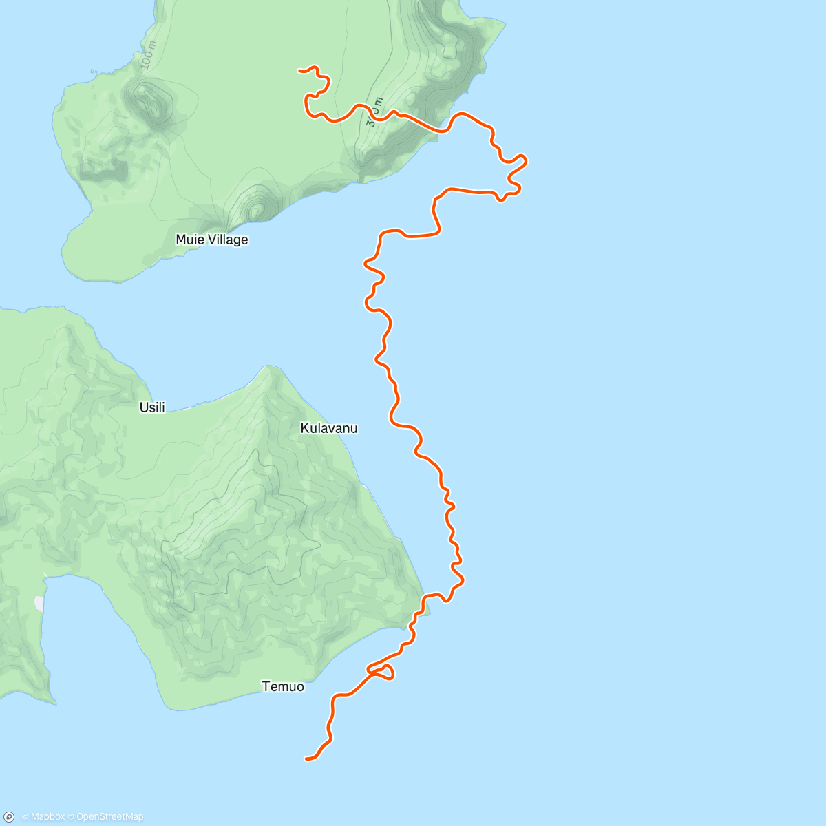 Map of the activity, Zwift - Group Ride: Short | Stage 4 | Tour of Watopia Ride on Going Coastal in Watopia