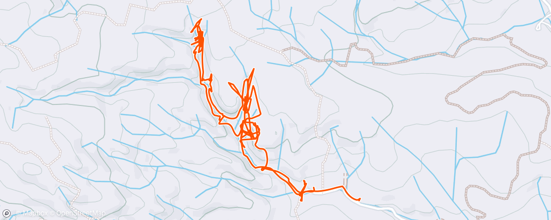 Mapa de la actividad (Afternoon Run)