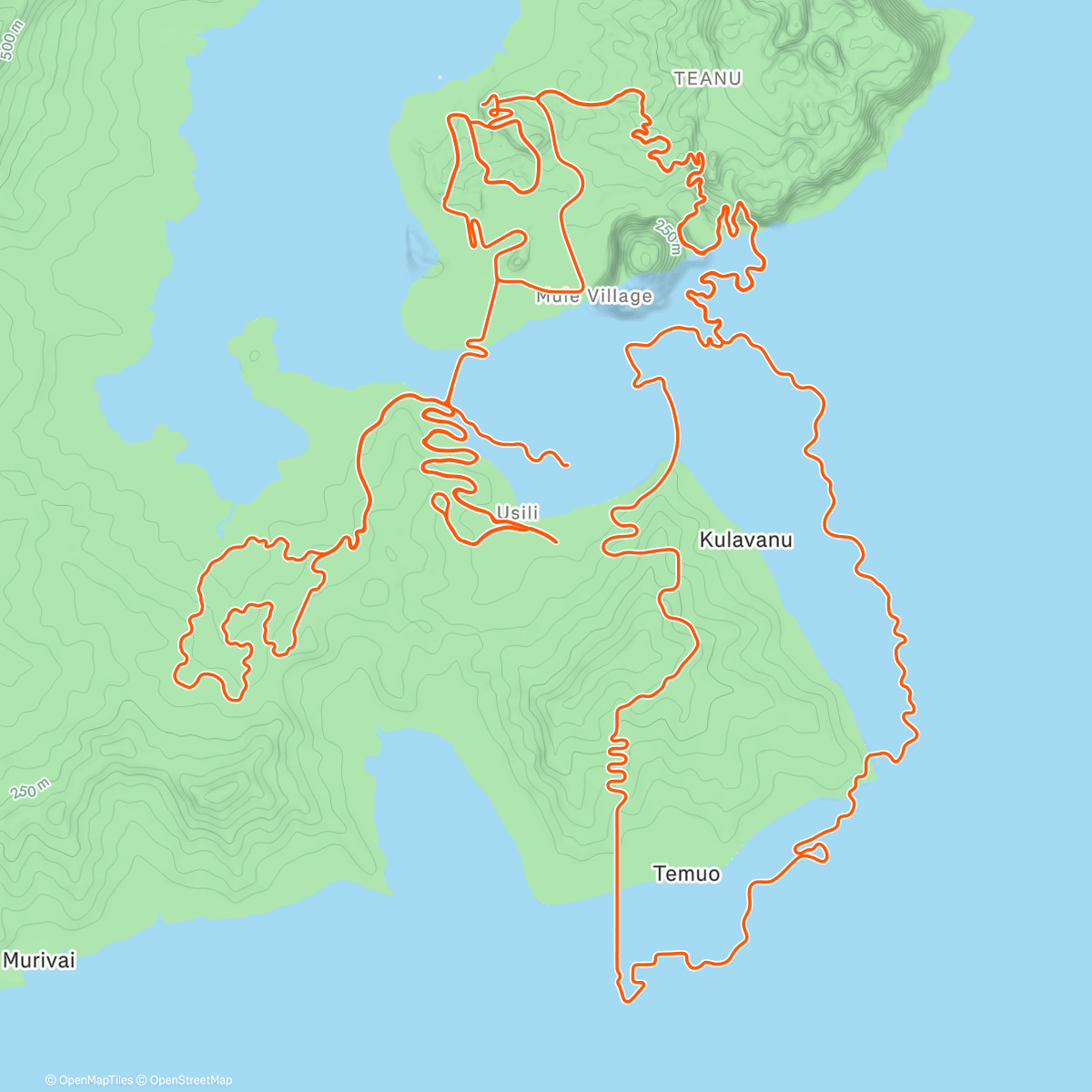 Карта физической активности (Zwift - Zwift Games 2024 Epic in Watopia)