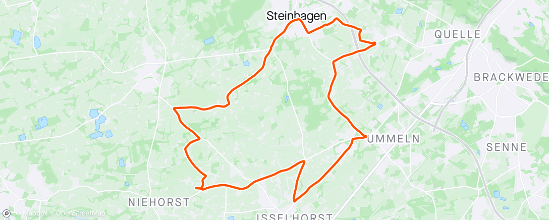 Map of the activity, Stufentest oder so