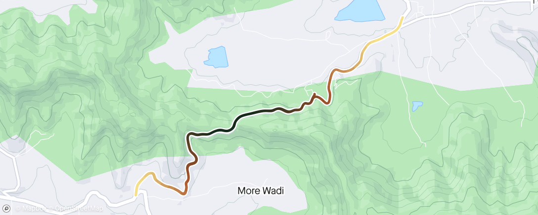 Map of the activity, Mutha Ghat Climb from both sides