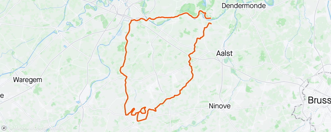 Map of the activity, “🦊🦊hol” intervals