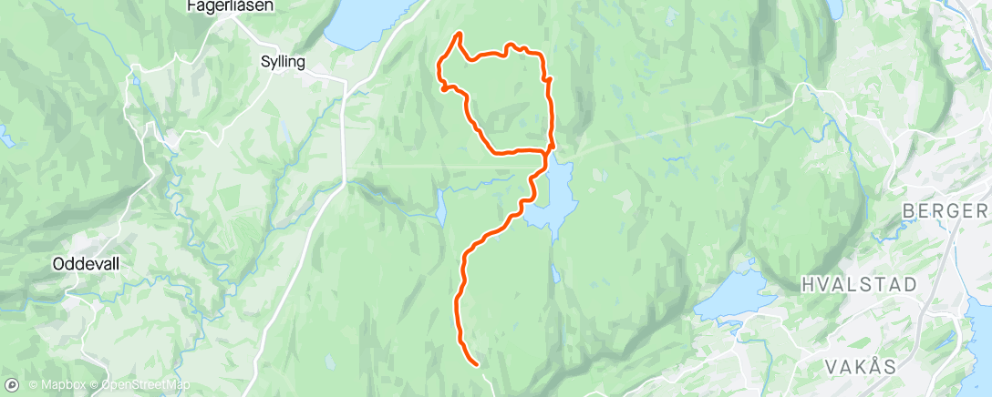 Map of the activity, Rusle og tusle