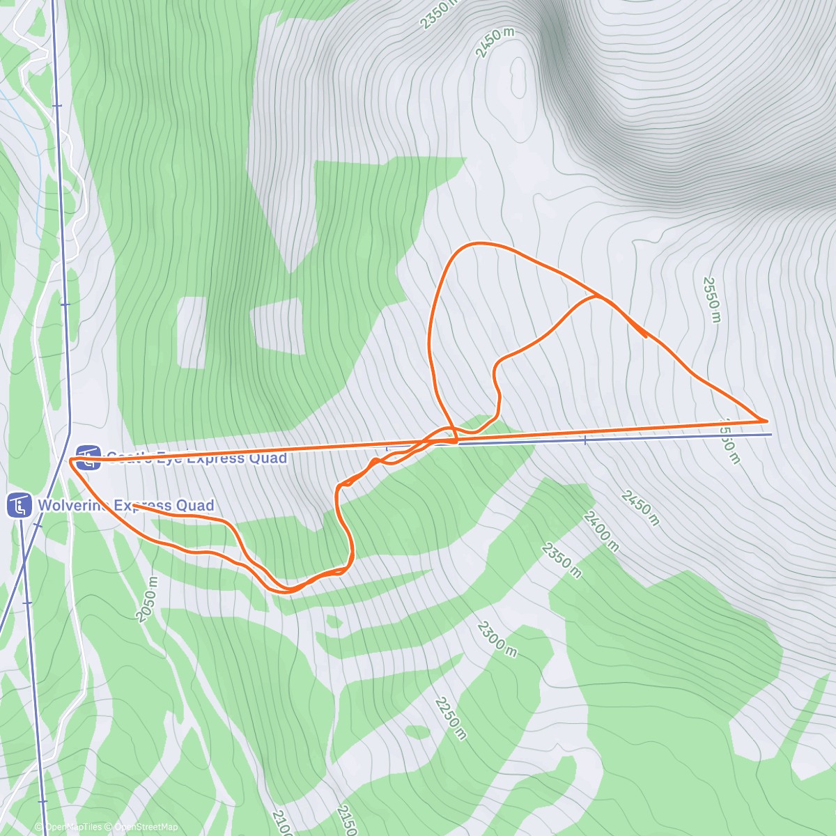 Карта физической активности (Mom Ski - Mom)