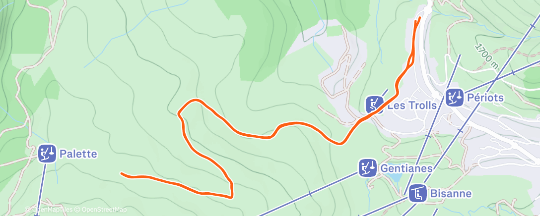 Карта физической активности (Palette)