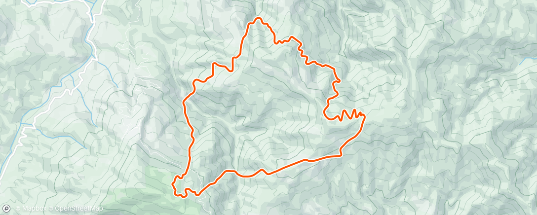 Map of the activity, Zwift in France