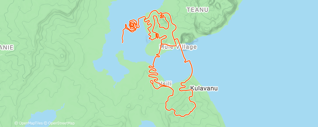Mappa dell'attività Zwift - The Pretzel in Watopia