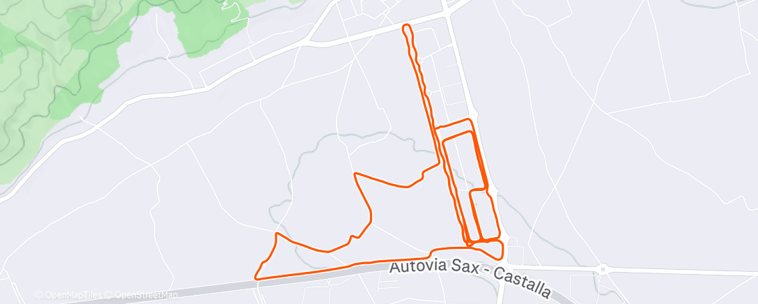 Map of the activity, Series en el polígono