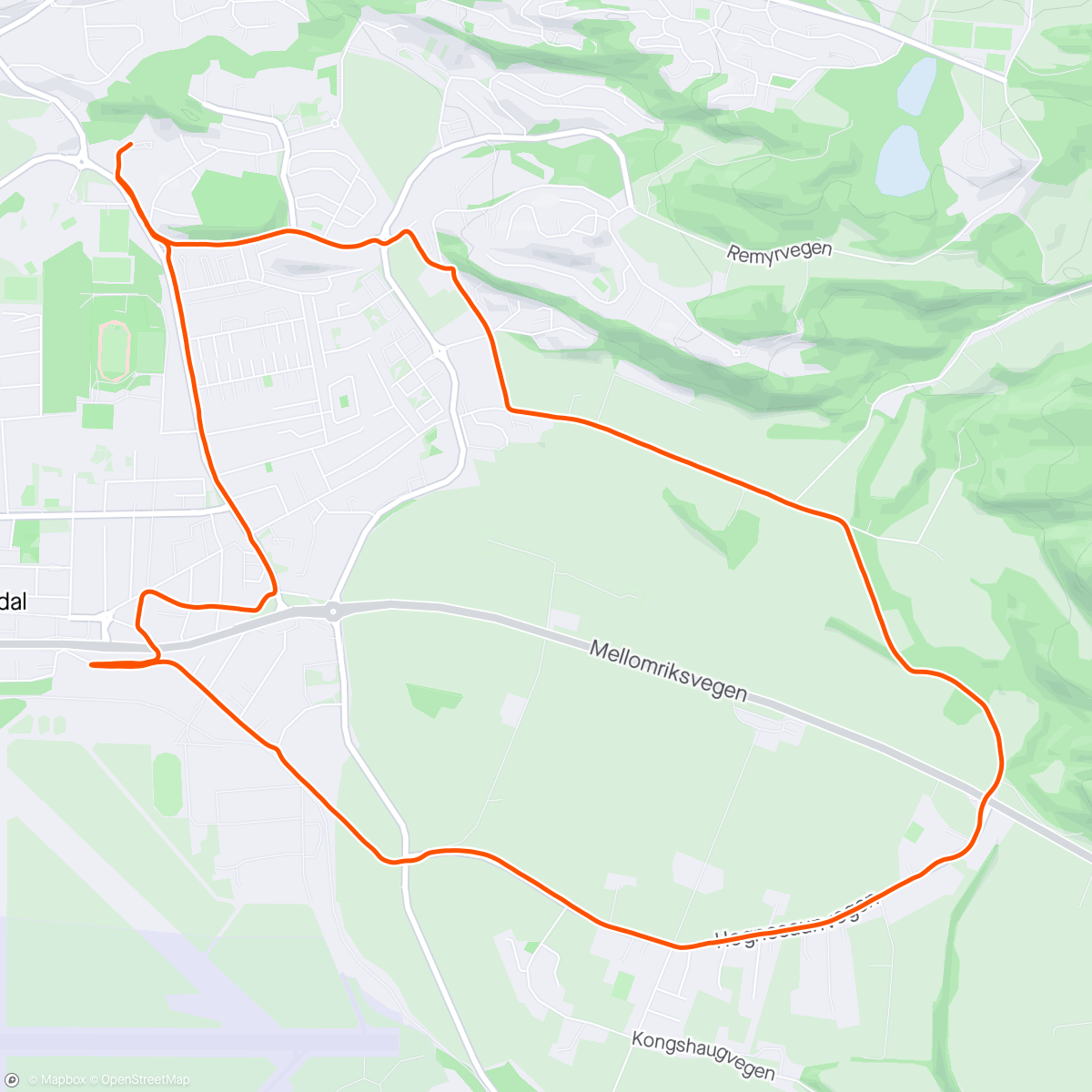 Map of the activity, Venteintervall