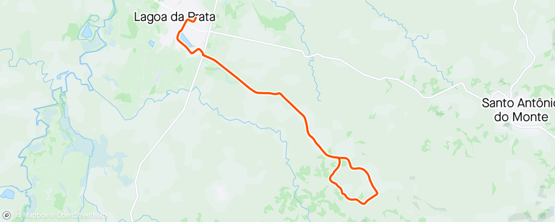Map of the activity, Terça Sangrenta