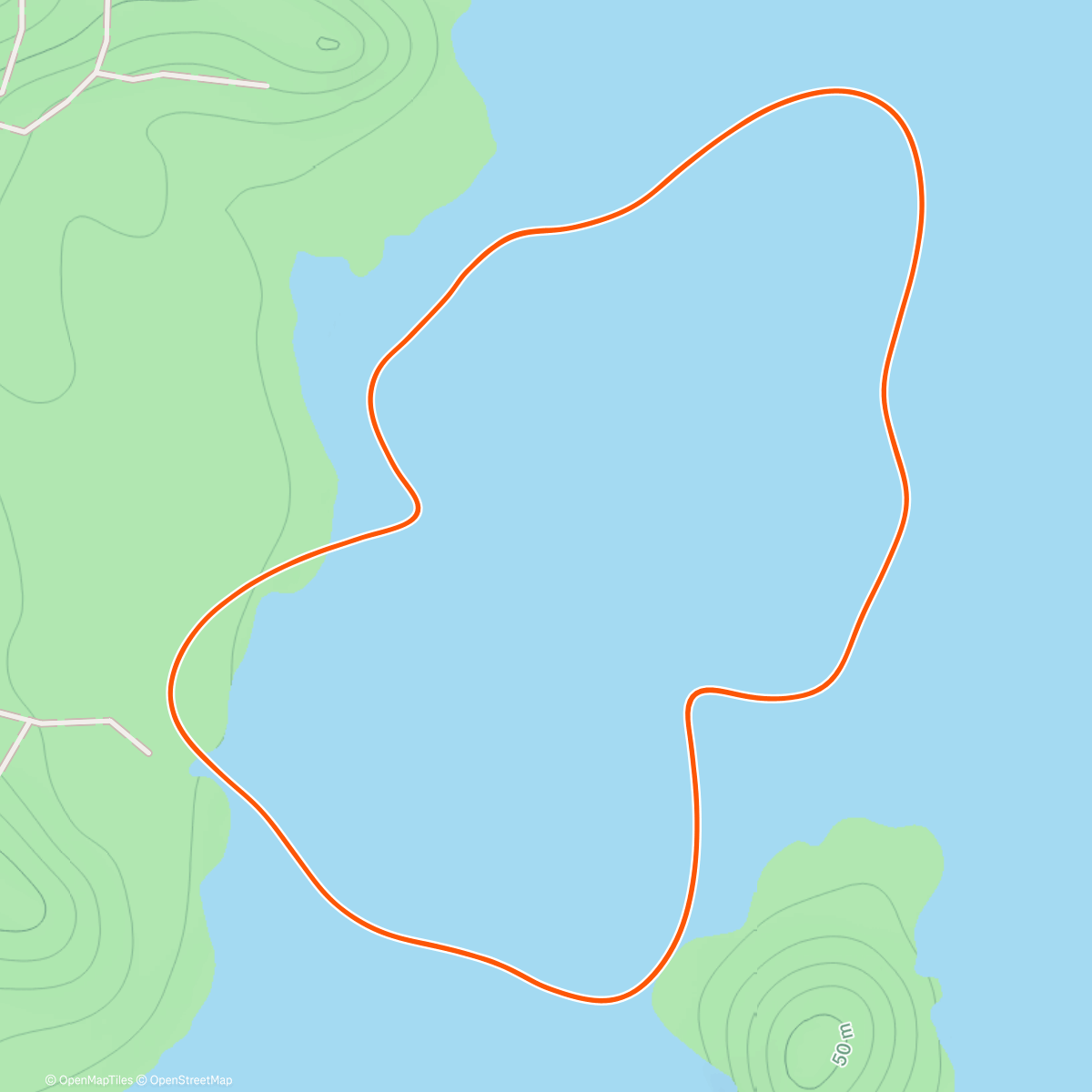 Mappa dell'attività Zwift - The Classic in Watopia