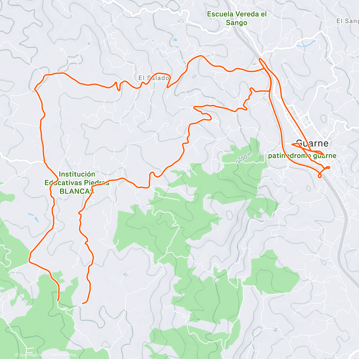 Mappa dell'attività Extrañaba la tierrita 🫶🏽🇨🇴 y al mas papi!