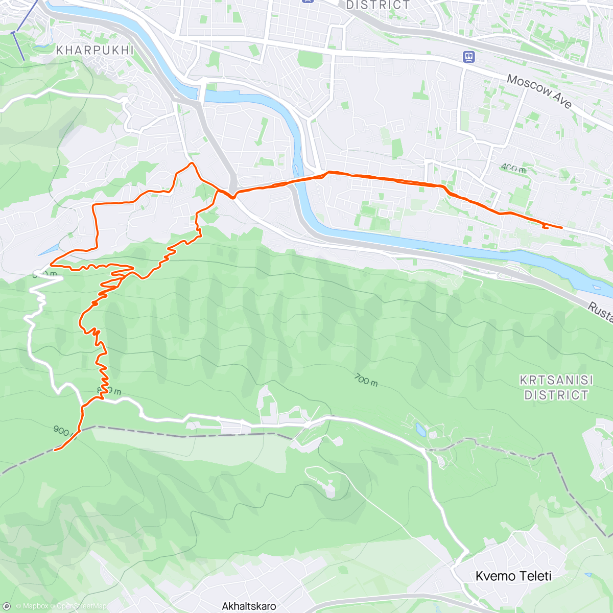 Map of the activity, სიცხე.
