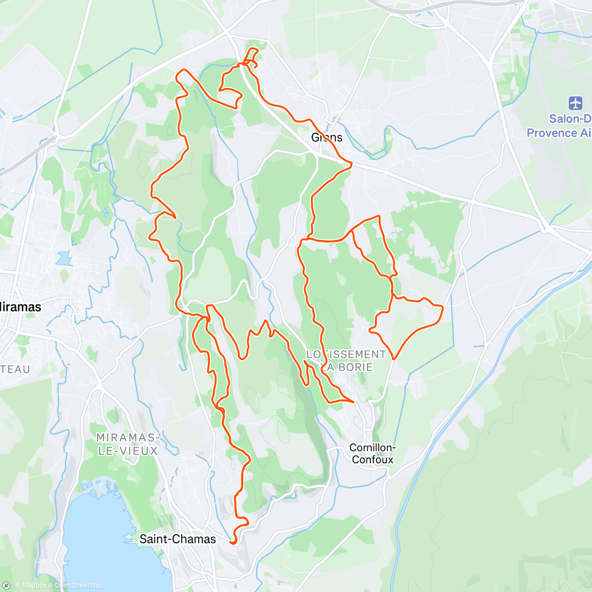 Map of the activity, VTT tt suspendu - longue ballade 🌞