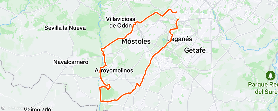 Map of the activity, Tarde de aventuras