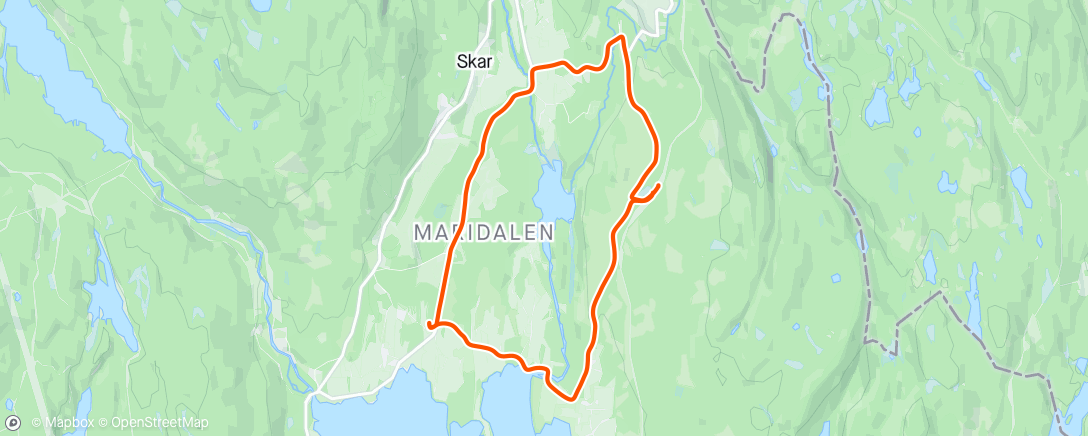 アクティビティ「⛅ Oslo Morning Ride」の地図