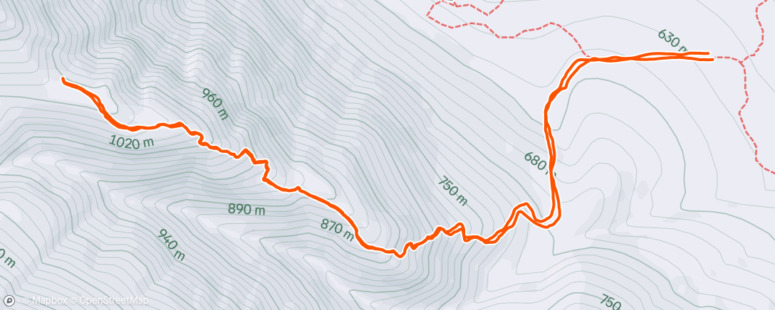 Map of the activity, Lucky Jim!
