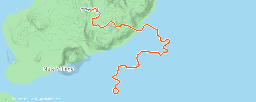 Map of the activity, Zwift - Tempus Fugit in Watopia