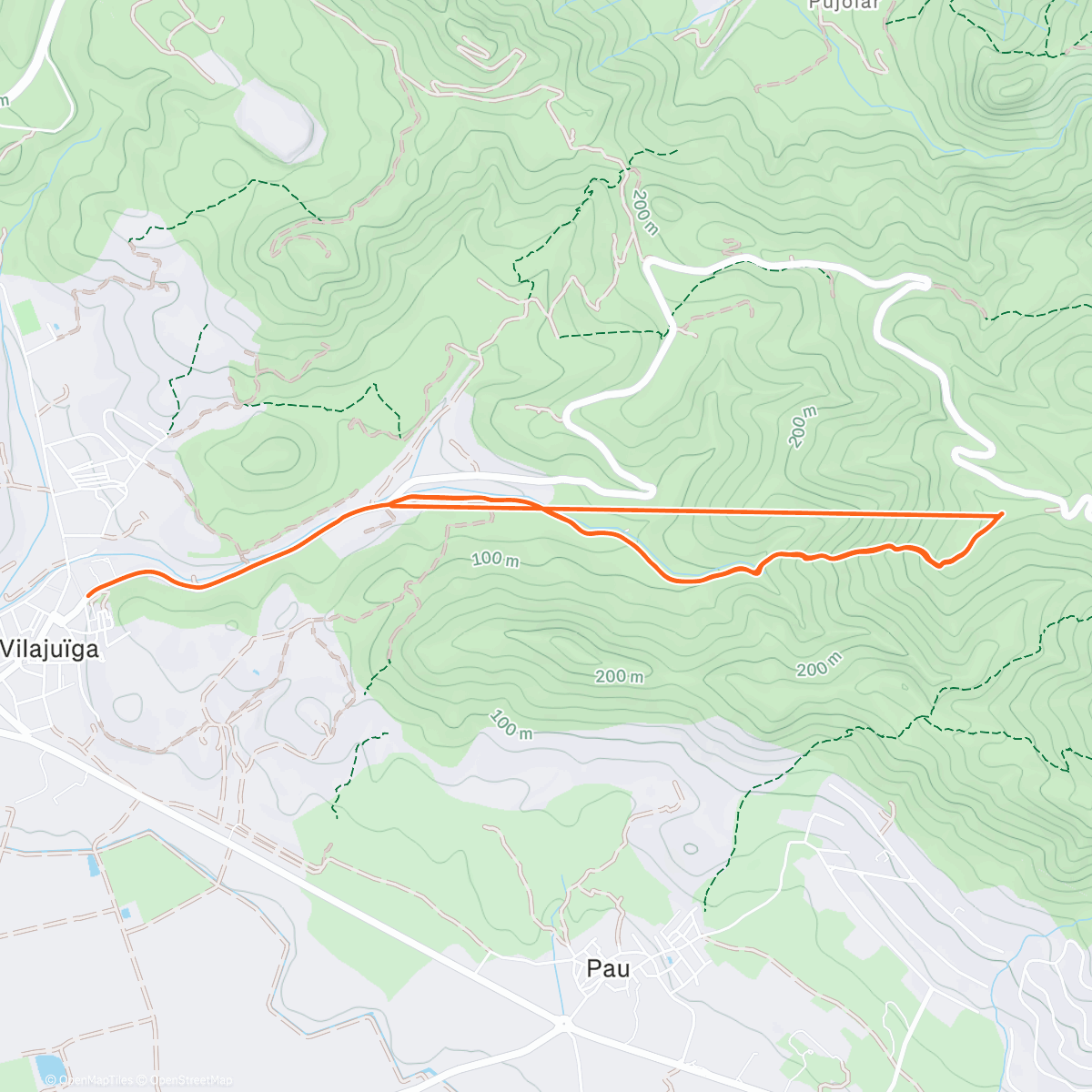 Map of the activity, Manba Kom’s.  A un mas rapido 😵‍💫