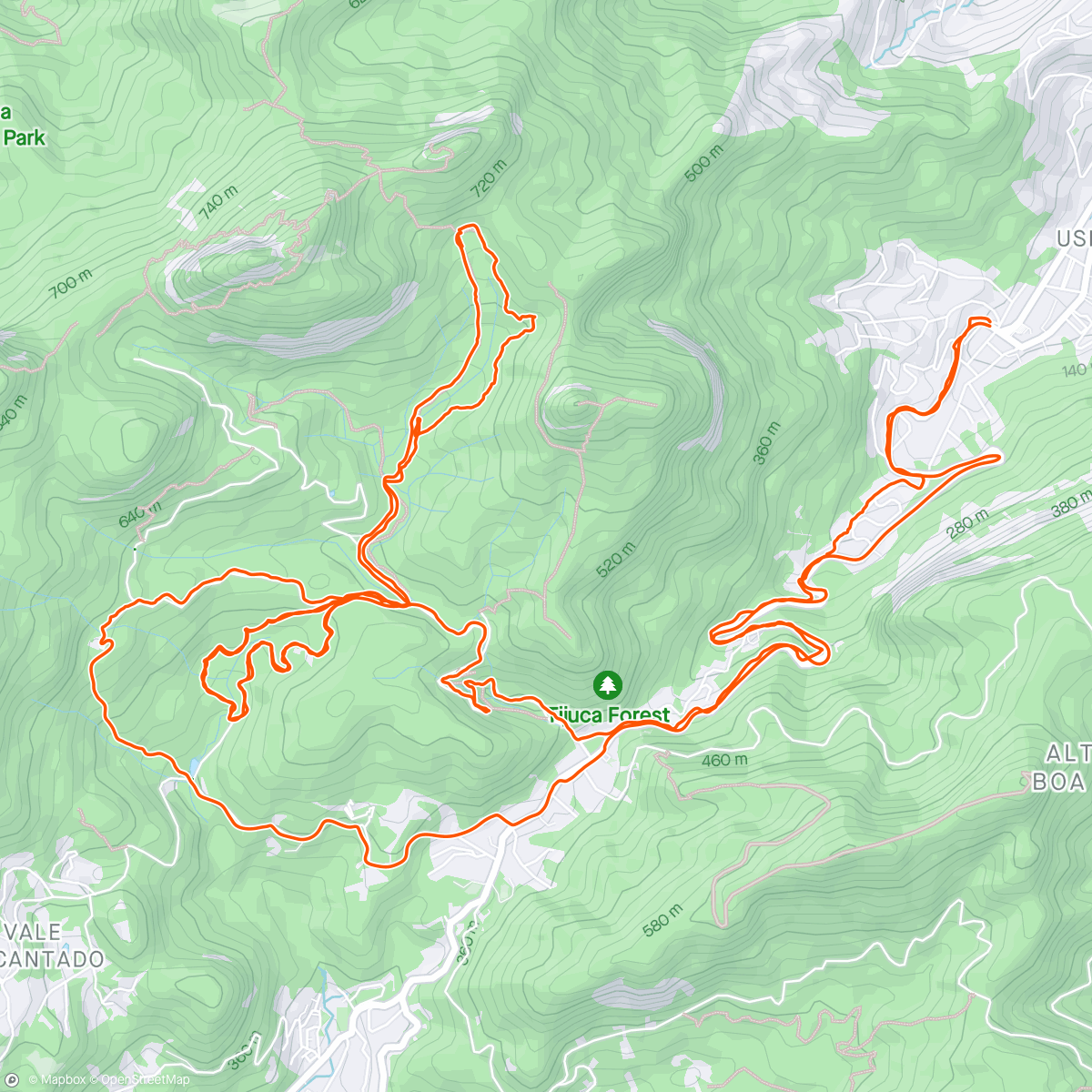 Map of the activity, Pedalada de mountain bike matinal PNT...🤟🚴🚴