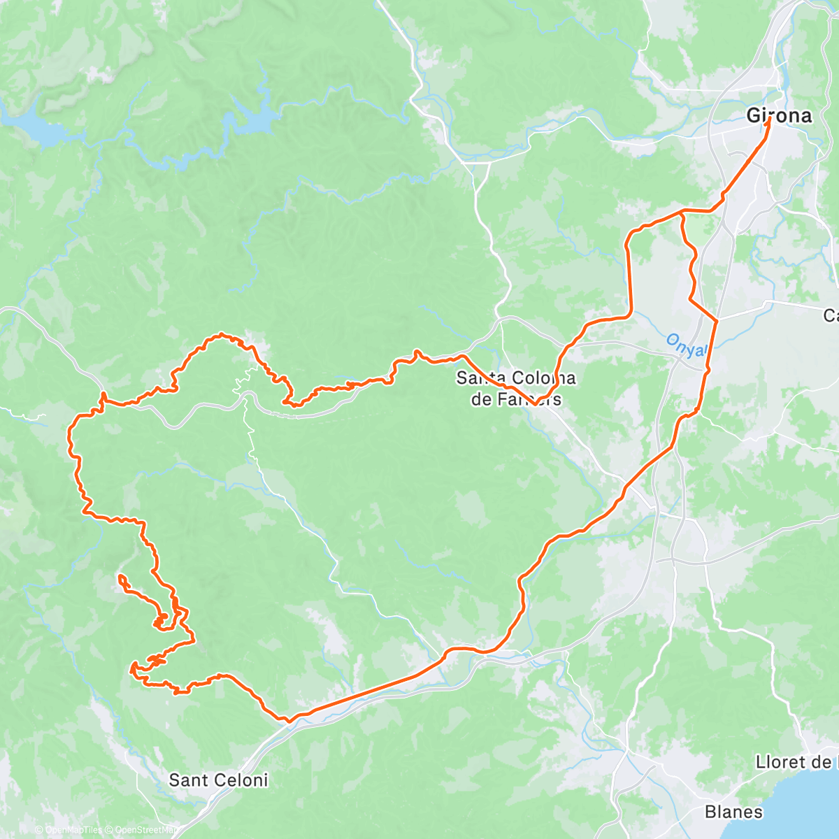 Map of the activity, Okayyy