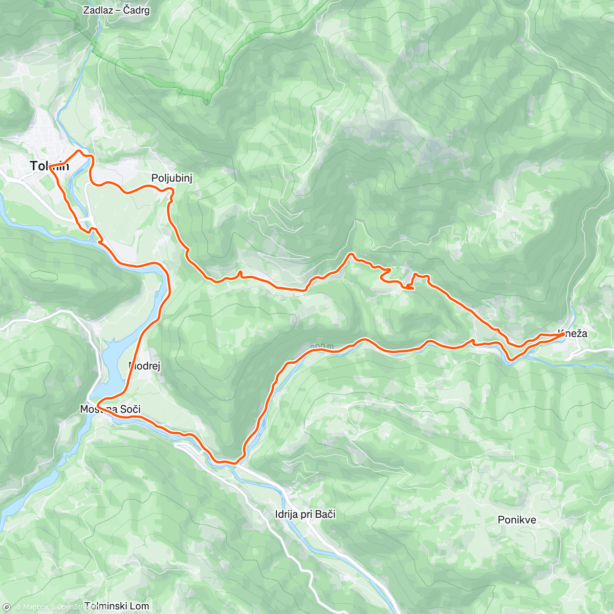 Map of the activity, Lbin