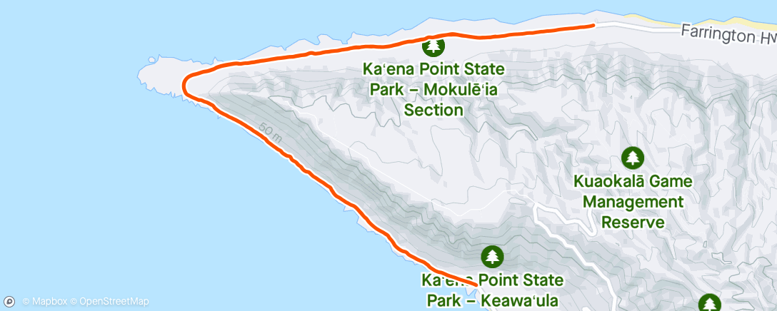 Kaart van de activiteit “Western Point”