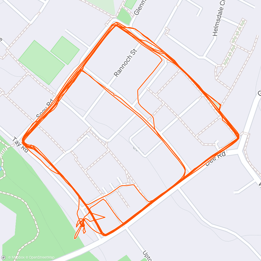 Map of the activity