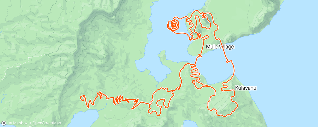 Map of the activity, Zwift - Four Horsemen in Watopia
