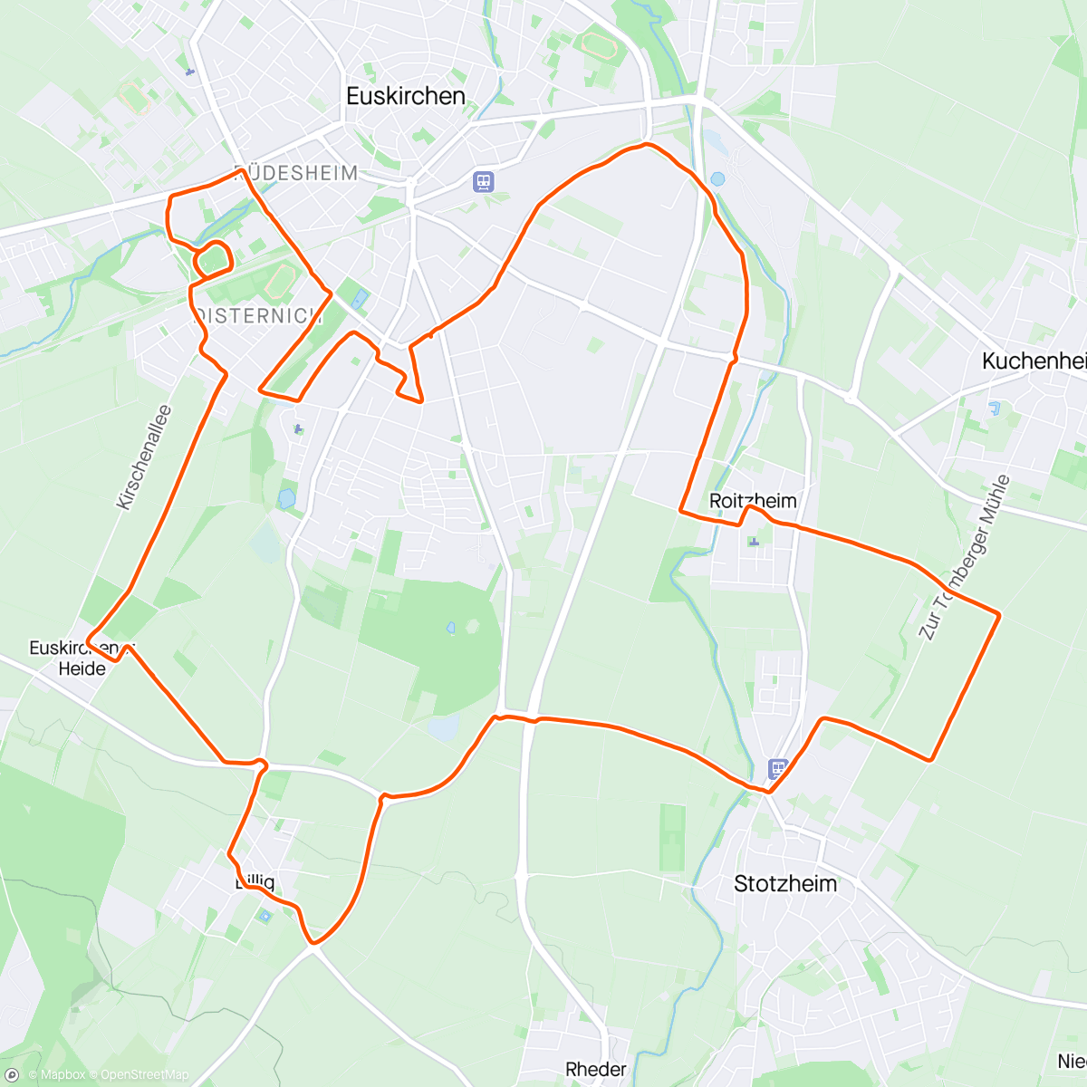 Mappa dell'attività Saturday-Long-Run 🏃🏼🏃🏼🌤️