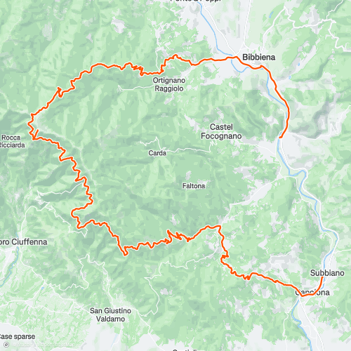 Capolona - Pratamagno * | 72.5 km Road Cycling Route on Strava