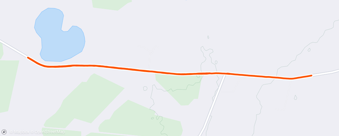 Map of the activity, Course à pied le matin