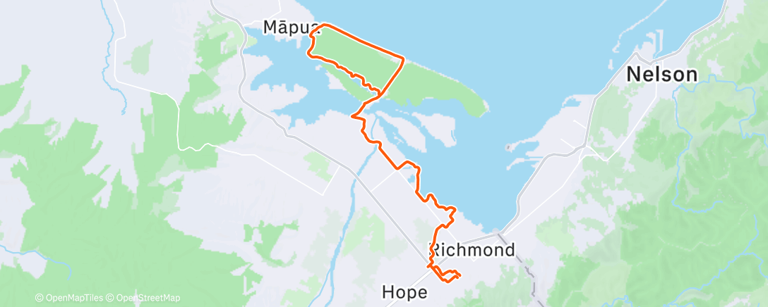 Map of the activity, The Ježíšek ride with the NZ family