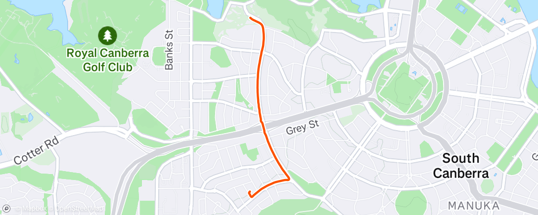 Mappa dell'attività Morning Run